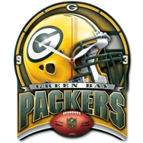 Green Bay Packers Clock Wall Style High Definition