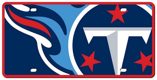 Tennessee Titans License Plate - Acrylic Mega Style