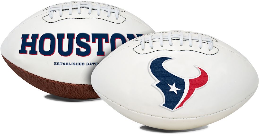 Houston Texans Football Full Size Embroidered Signature Series