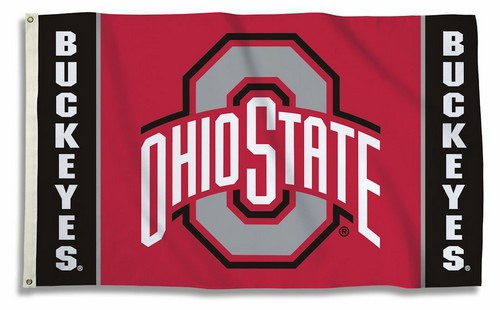 Ohio State Buckeyes Flag 3x5