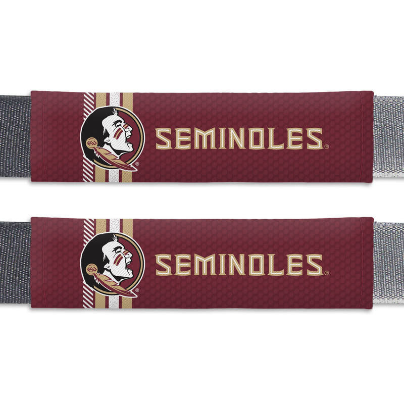 Florida State Seminoles Seat Belt Pads Rally Design