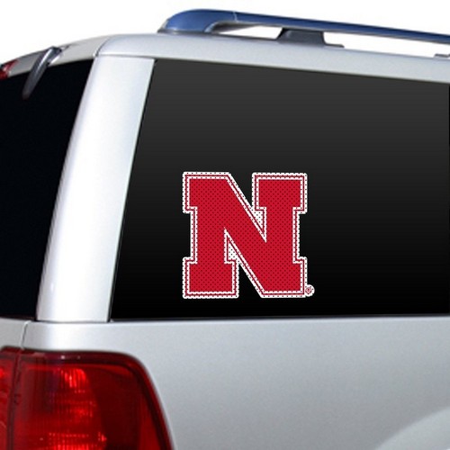 Nebraska Cornhuskers Window Film 12 Inch Die Cut