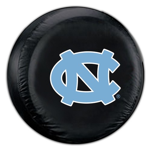 North Carolina Tar Heels Tire Cover Standard Size Black