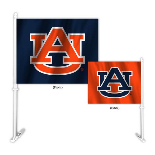 Auburn Tigers Flag Car Style Home-Away Design