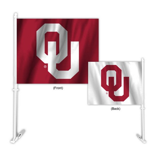 Oklahoma Sooners Flag Car Style Home-Away Design