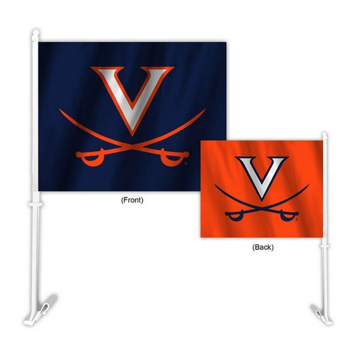 Virginia Cavaliers Flag Car Style Home-Away Design