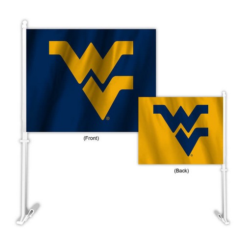 West Virginia Mountaineers Flag Car Style Home-Away Design