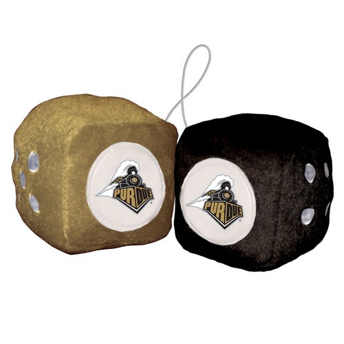 Purdue Boilermakers Fuzzy Dice