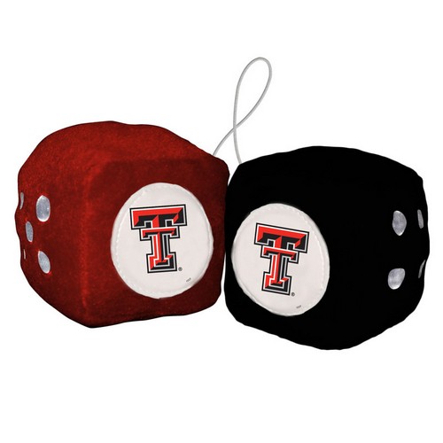 Texas Tech Red Raiders Fuzzy Dice