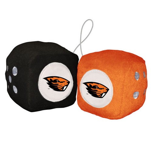 Oregon State Beavers Fuzzy Dice