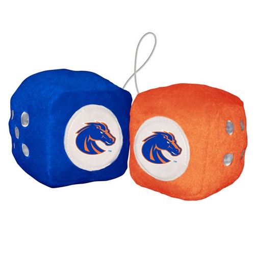 Boise State Broncos Fuzzy Dice