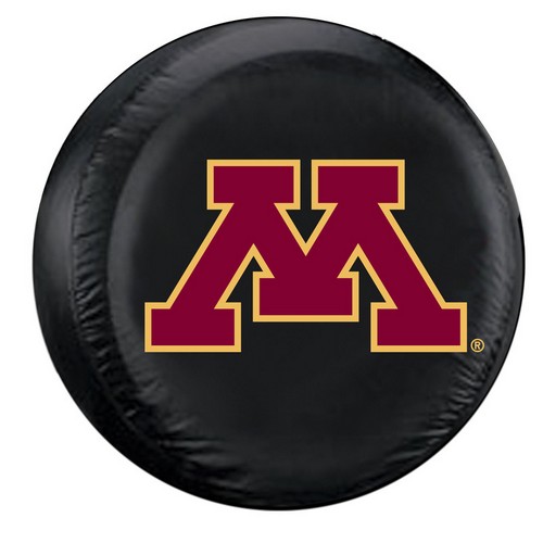 Minnesota Golden Gophers Tire Cover Large Size Black