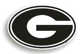 Georgia Bulldogs 12" "G" Car Magnet