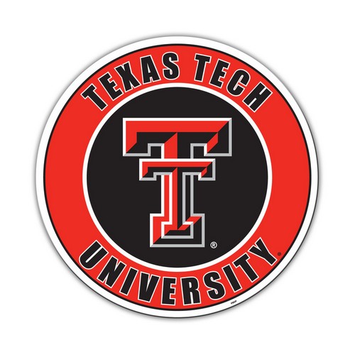 Texas Tech Red Raiders Magnet Car Style 12 Inch