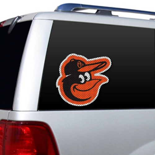 Baltimore Orioles Die-Cut Window Film - Large