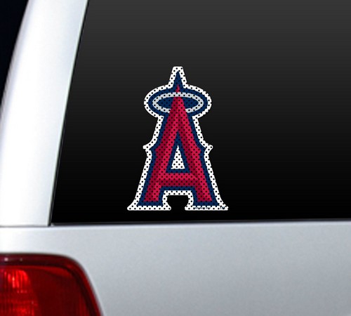 Los Angeles Angels of Anaheim Die-Cut Window Film - Large