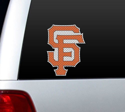 San Francisco Giants Die-Cut Window Film - Large