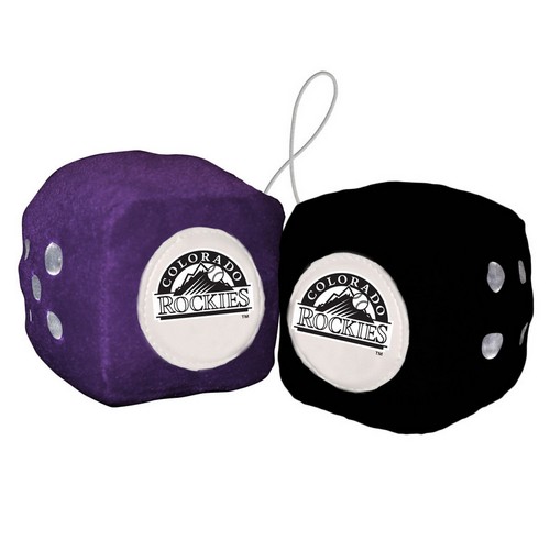 Colorado Rockies Fuzzy Dice