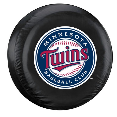 Minnesota Twins Tire Cover Large Size Black