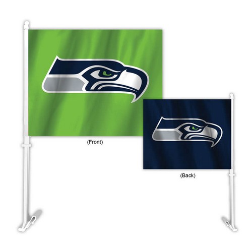 Seattle Seahawks Flag Car Style Home-Away Design