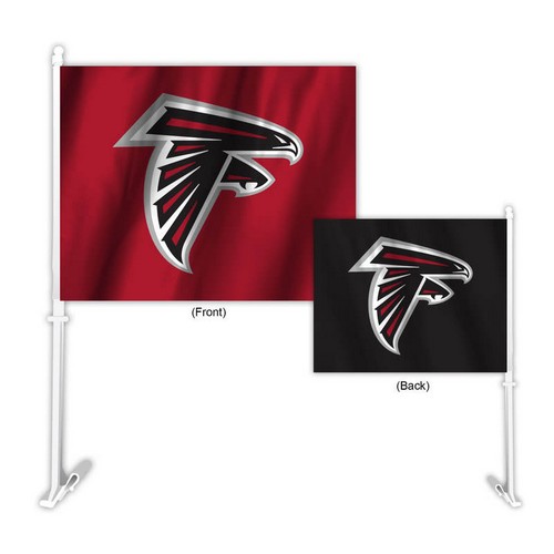 Atlanta Falcons Flag Car Style Home-Away Design