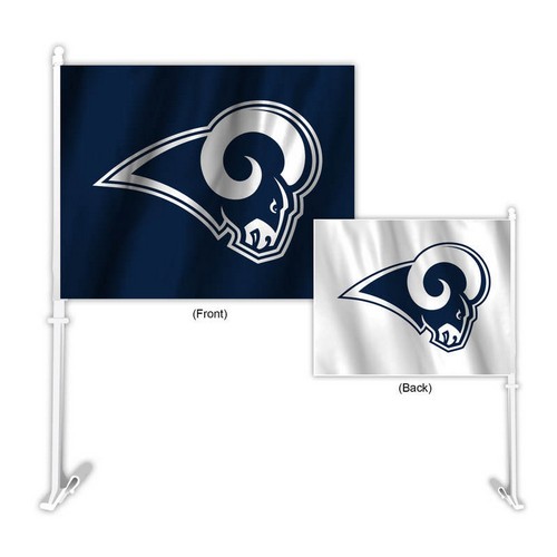 Los Angeles Rams Flag Car Style Home-Away Design