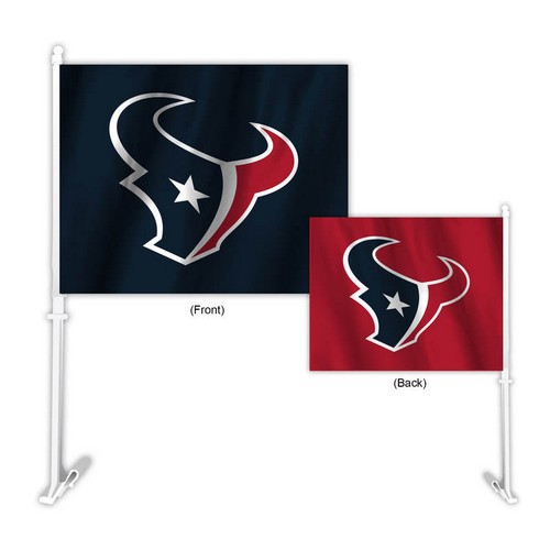 Houston Texans Flag Car Style Home-Away Design