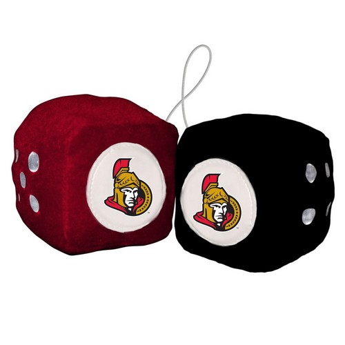 Ottawa Senators Fuzzy Dice