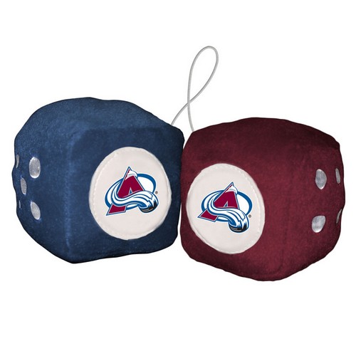 Colorado Avalanche Fuzzy Dice