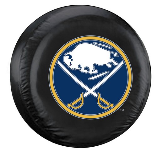 Buffalo Sabres Tire Cover Large Size Black