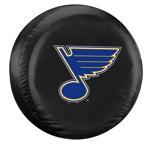 St. Louis Blues Tire Cover Large Size Black