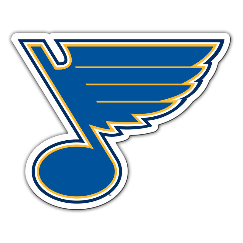 St. Louis Blues Magnet Car Style 12 Inch