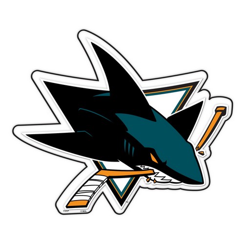 San Jose Sharks Magnet Car Style 12 Inch