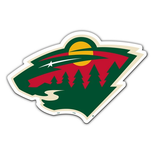 Minnesota Wild Magnet Car Style 12 Inch