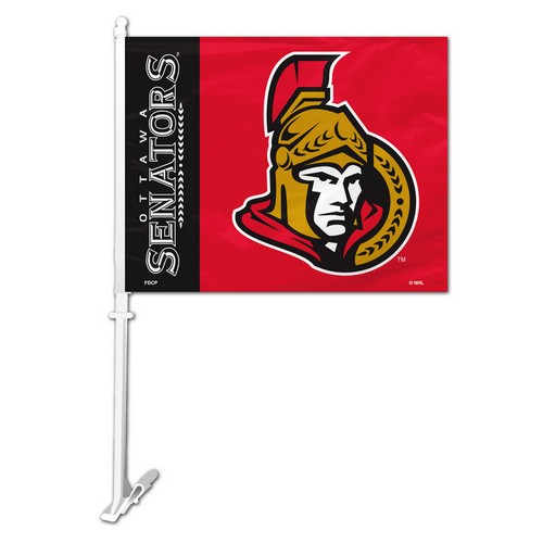 Ottawa Senators Flag Car Style