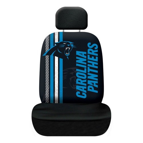 Carolina Panthers Seat Cover Rally Design