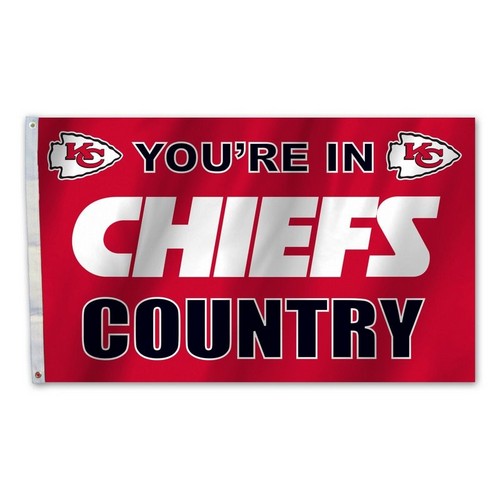 Kansas City Chiefs Flag 3x5 Country