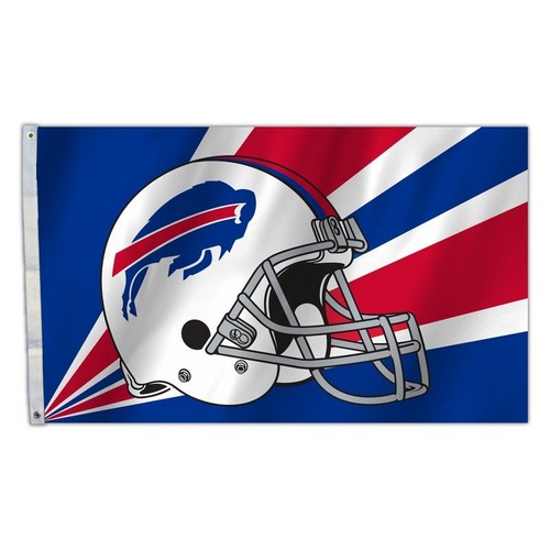 Buffalo Bills Flag 3x5 Helmet Design