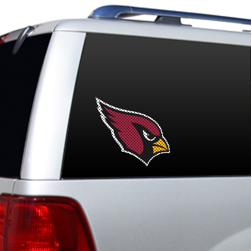 Arizona Cardinals Large Die-Cut Window Film