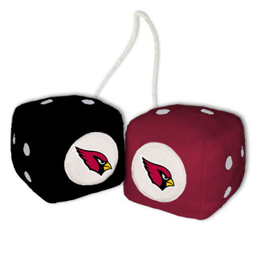 Arizona Cardinals Fuzzy Dice