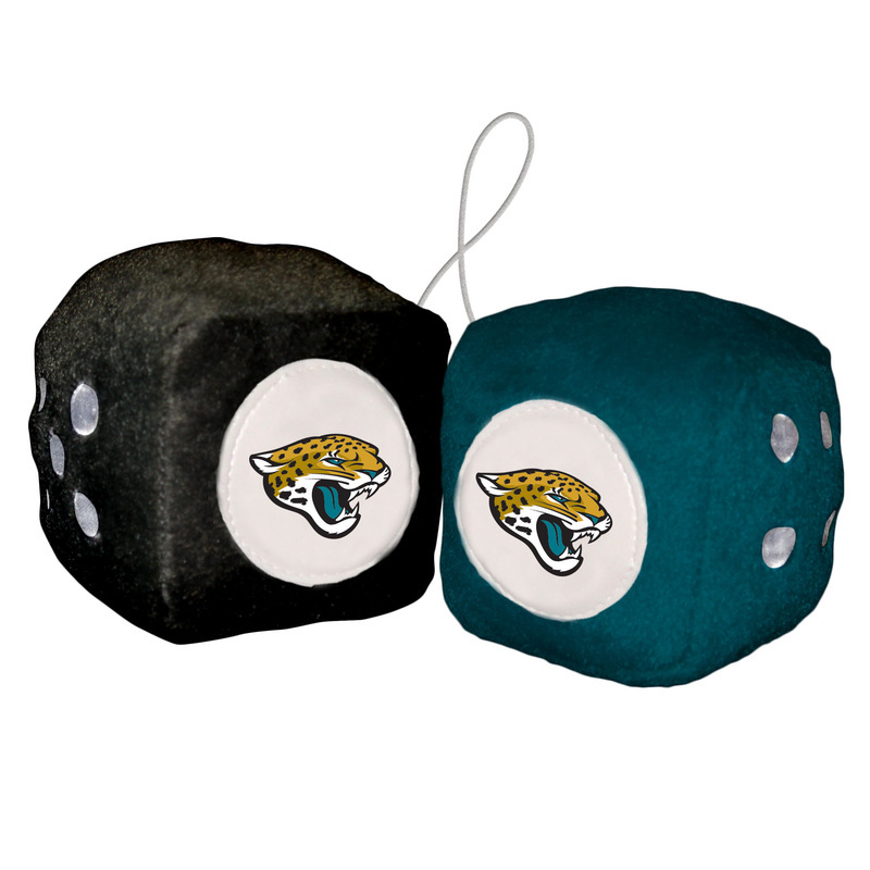 Jacksonville Jaguars Fuzzy Dice