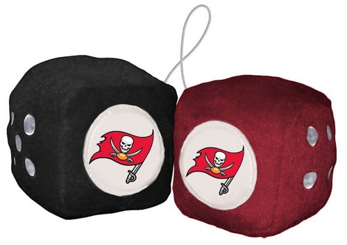 Tampa Bay Buccaneers Fuzzy Dice