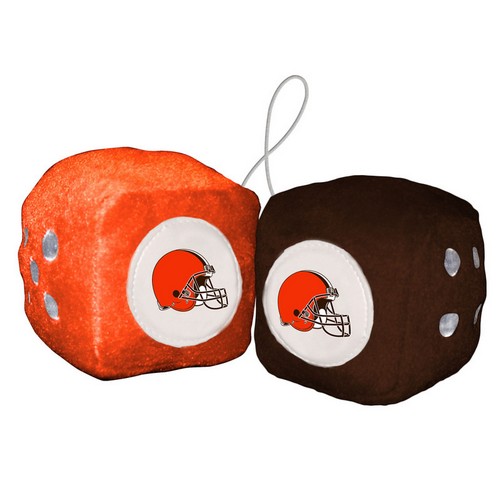 Cleveland Browns Fuzzy Dice