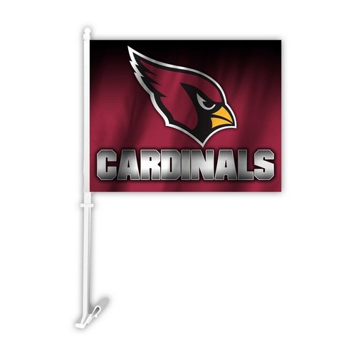 Arizona Cardinals Car Flag Ombre