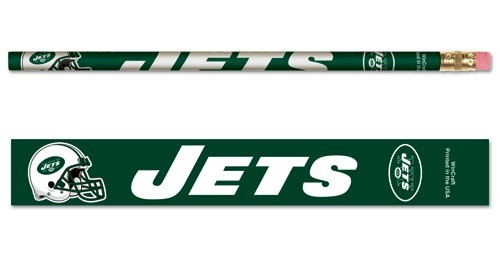 New York Jets Pencil 6 Pack