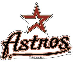 Houston Astros Magnet Precision Cut Premium Acrylic