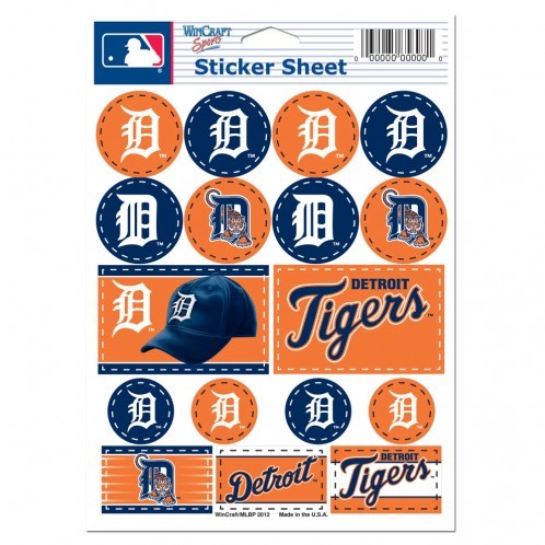 Detroit Tigers Decal 5x7 Vinyl Sticker