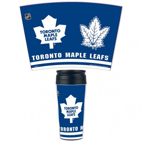 Toronto Maple Leafs Mug 16oz Travel Contour Style