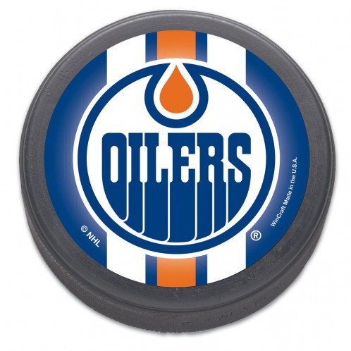 Edmonton Oilers Hockey Puck - Bulk