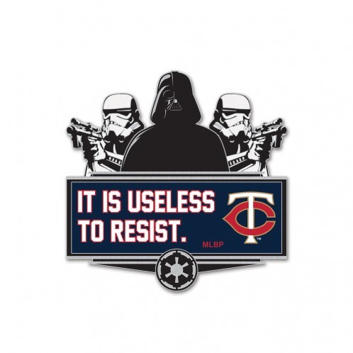 Minnesota Twins Collector Pin Jewelry Card - Star Wars - Darth Vader